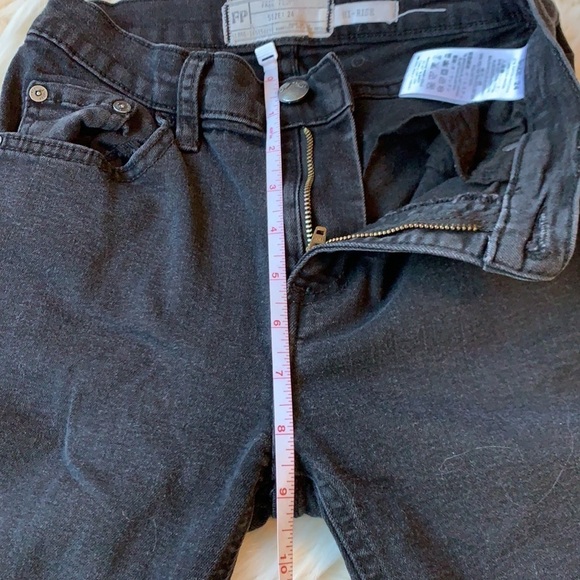 Free People High-Rise Ankle Skinny Jeans Size  24 - Picture 7 of 9